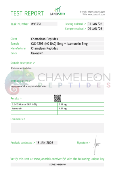 CJC-1295 + Ipamorelin