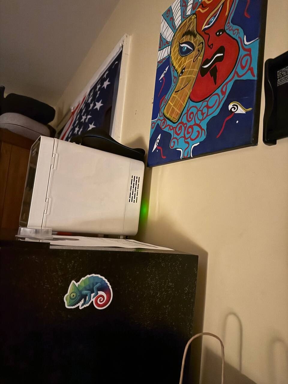 Chameleon sticker