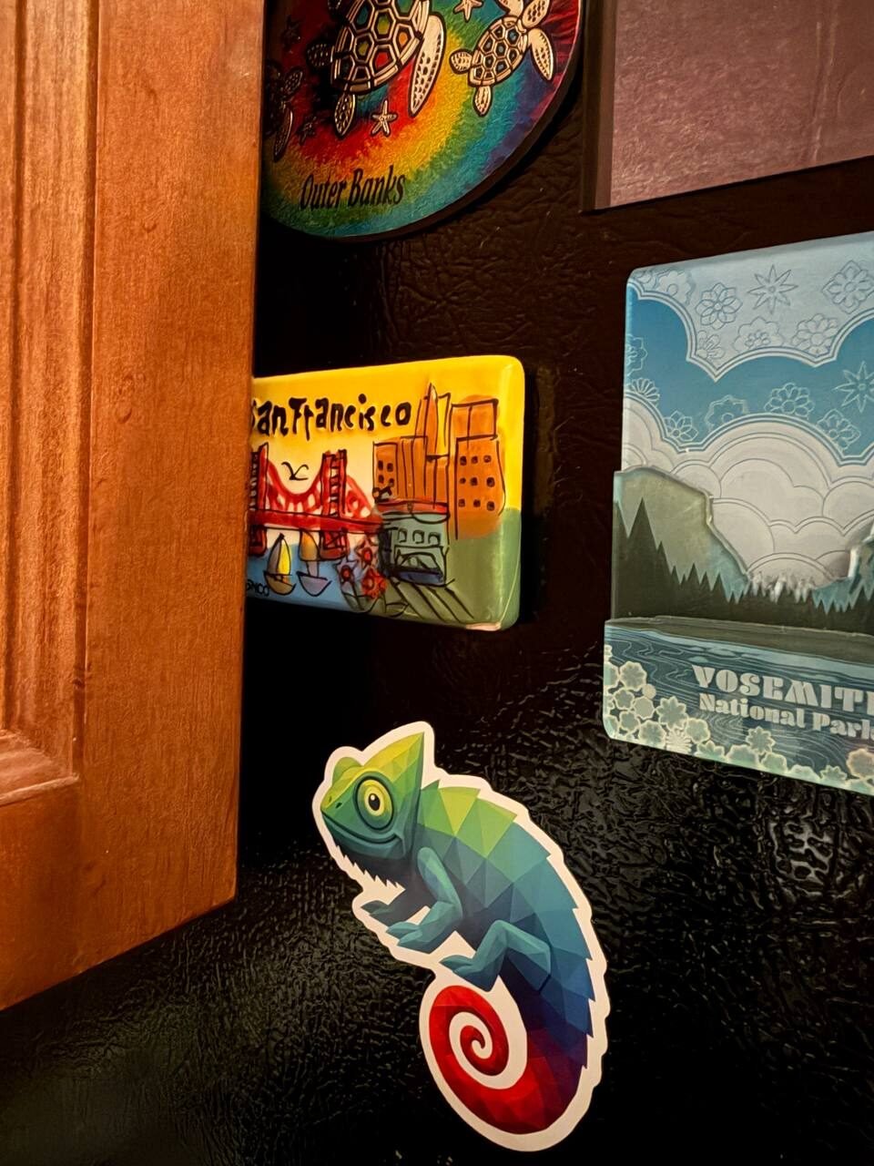 Chameleon sticker